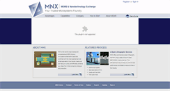 Desktop Screenshot of mems-exchange.org